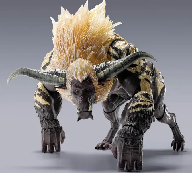 Monster Hunter - Furious Rajang Actionfigur / S.H. Monster Arts: Bandai Tamashii Nations