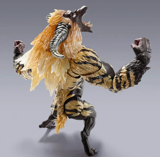Monster Hunter - Furious Rajang Actionfigur / S.H. Monster Arts: Bandai Tamashii Nations
