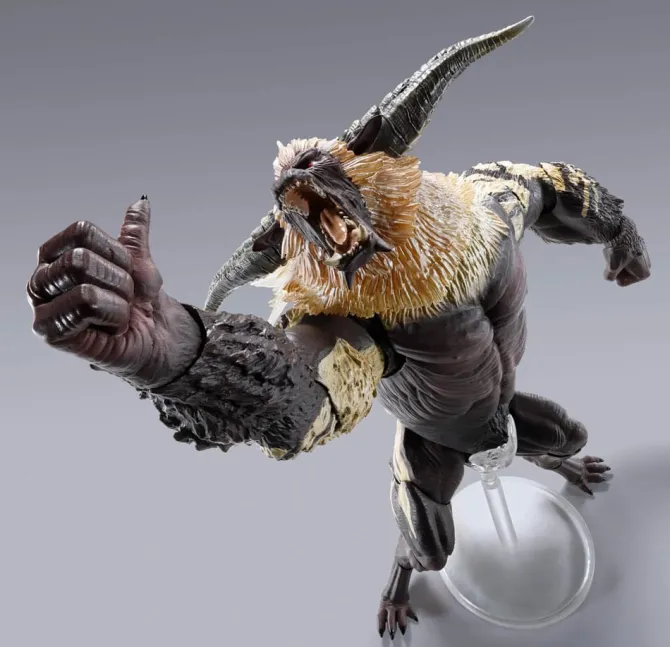 Monster Hunter - Furious Rajang Actionfigur / S.H. Monster Arts: Bandai Tamashii Nations
