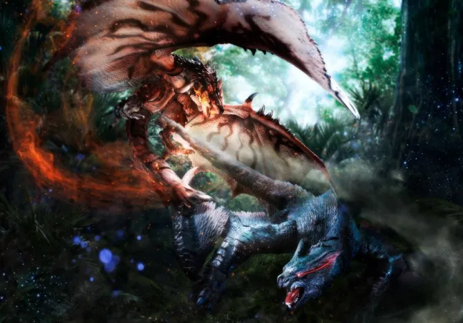Monster Hunter - Rathalos Actionfigur / S.H.Figuarts: Tamashii Nations