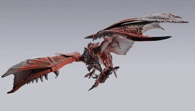 Monster Hunter - Rathalos Actionfigur / S.H.Figuarts: Tamashii Nations