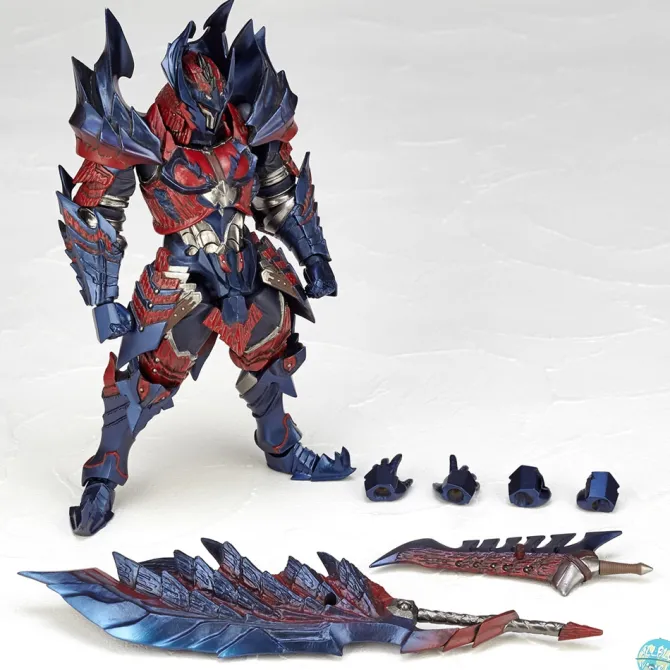 Monster Hunter X - Hunter Swordsman Glavenus Actionfigur / Vulcanlog: Union Creative