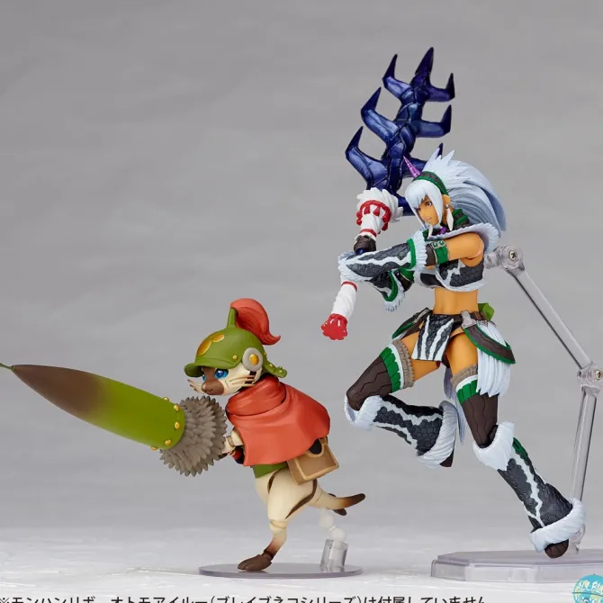 Monster Hunter X - Hunter Swordswoman Kirin U Actionfigur - MonHunRevo / Vulcanlog: Union Creative