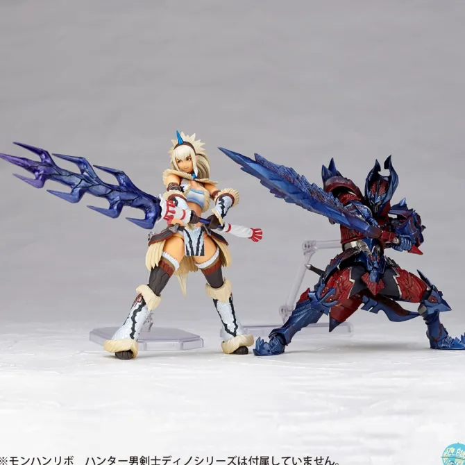 Monster Hunter X - Hunter Swordswoman Kirin Actionfigur - MonHunRevo / Vulcanlog: Union Creative