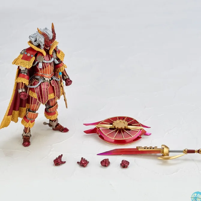 Monster Hunter X - Hunter Swordsman Kaiser X Actionfigur - MonHunRevo / Vulcanlog: Union Creative