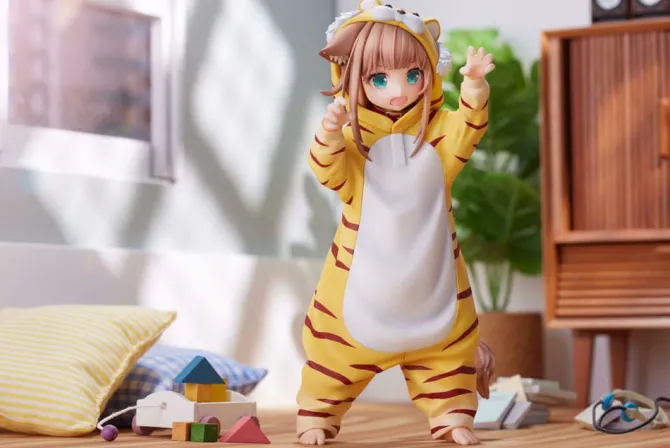 My Cat Is a Kawaii Girl - Kinako Statue / Palette Dress-Up Collection: Golden Head