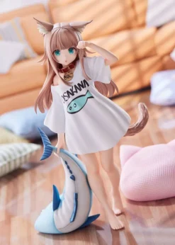 My Cat Is a Kawaii Girl - Kinako Statue / Good Morning Version: Golden Head