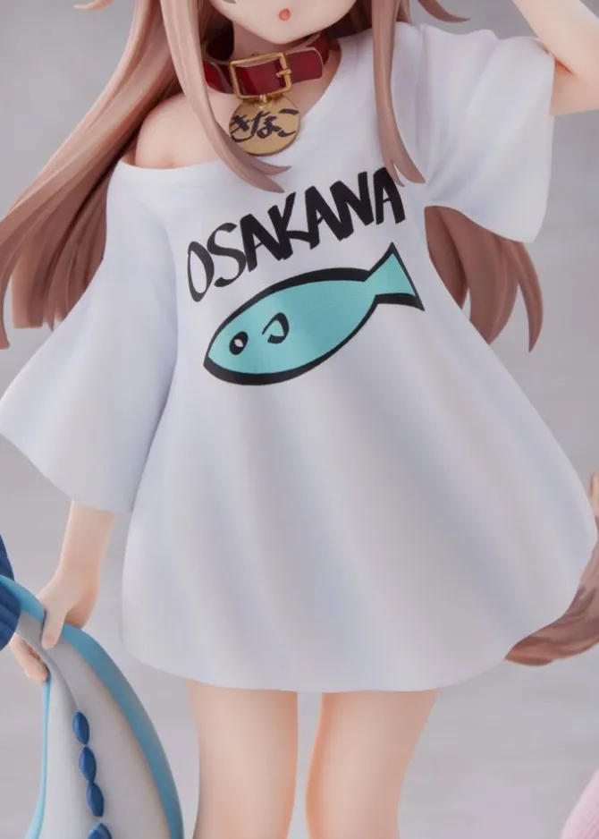 My Cat Is a Kawaii Girl - Kinako Statue / Good Morning Version: Golden Head