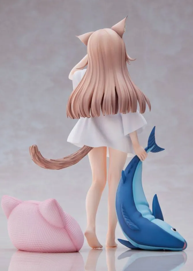 My Cat Is a Kawaii Girl - Kinako Statue / Good Morning Version: Golden Head