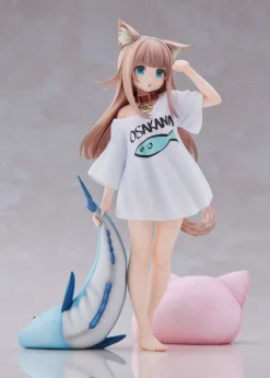 My Cat Is a Kawaii Girl - Kinako Statue / Good Morning Version: Golden Head