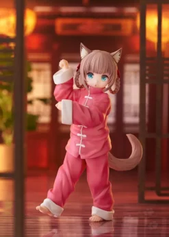 My Cat Is a Kawaii Girl - Kinako Statue / Palette Dress-Up Collection - Nyang fu Version: Golden Hea