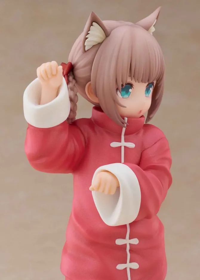 My Cat Is a Kawaii Girl - Kinako Statue / Palette Dress-Up Collection - Nyang fu Version: Golden Hea