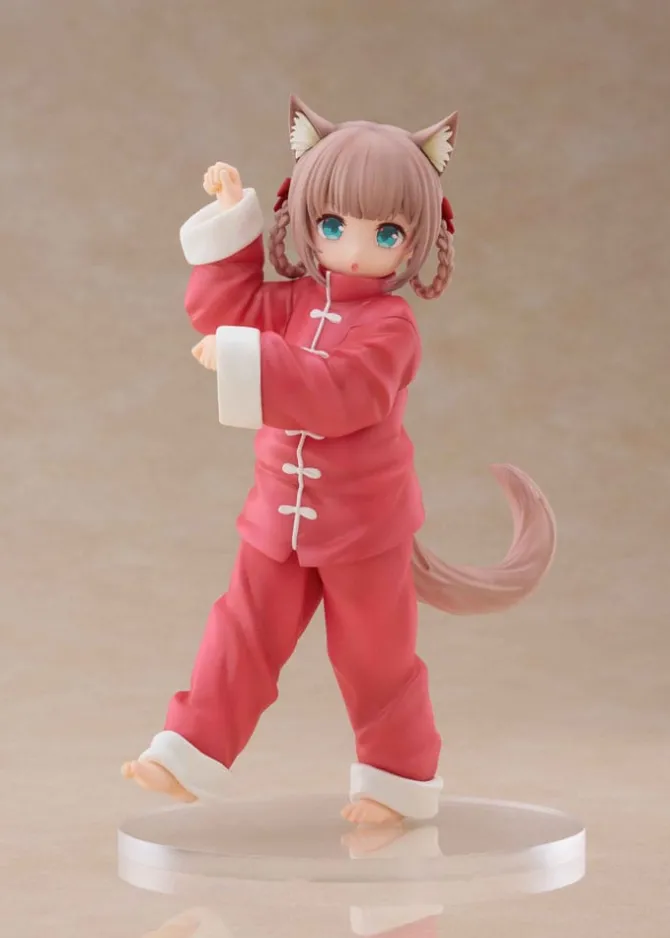 My Cat Is a Kawaii Girl - Kinako Statue / Palette Dress-Up Collection - Nyang fu Version: Golden Hea