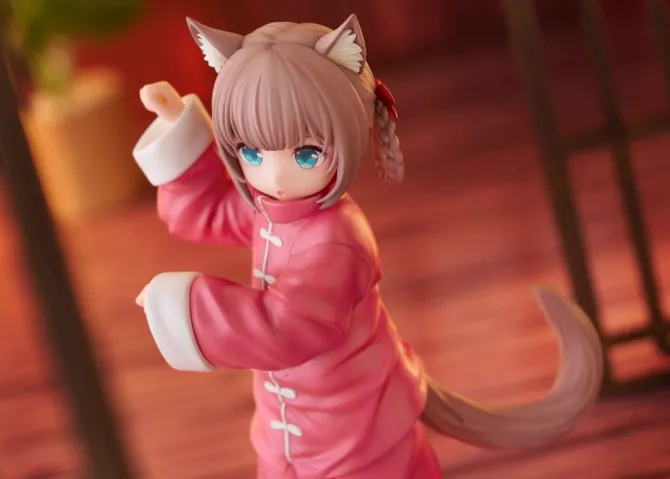 My Cat Is a Kawaii Girl - Kinako Statue / Palette Dress-Up Collection - Nyang fu Version: Golden Hea