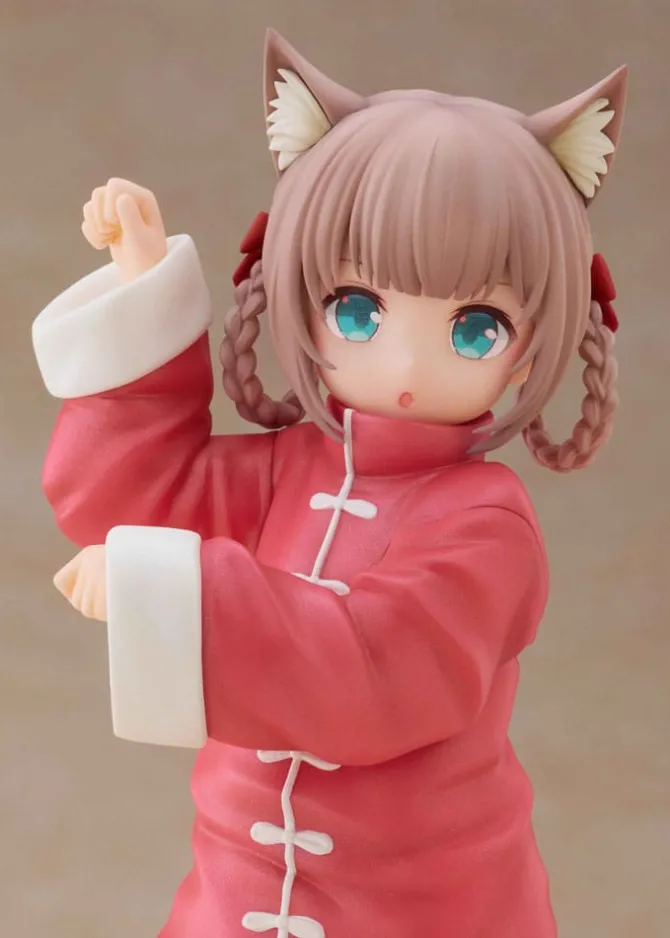 My Cat Is a Kawaii Girl - Kinako Statue / Palette Dress-Up Collection - Nyang fu Version: Golden Hea