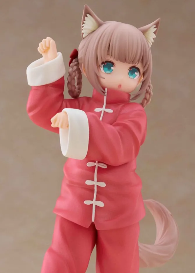 My Cat Is a Kawaii Girl - Kinako Statue / Palette Dress-Up Collection - Nyang fu Version: Golden Hea