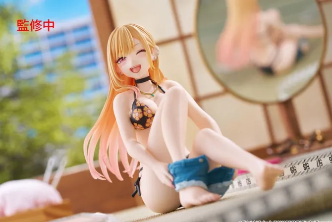 My Dress Up Darling - Marin Kitagawa Figur / Measured Swimsuit Version: Taito Prize