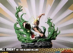 My Hero Academia - Diorama All Might Vs. the Sludge Villain: First 4 Figures