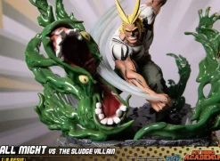 My Hero Academia - Diorama All Might Vs. the Sludge Villain: First 4 Figures