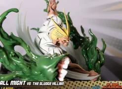 My Hero Academia - Diorama All Might Vs. the Sludge Villain: First 4 Figures