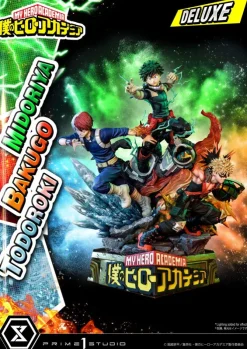 My Hero Academia - Midoriya, Bakugo & Todoroki Statue / Deluxe Bonus Version: Prime 1 Studio