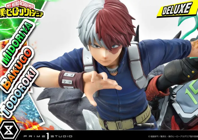 My Hero Academia - Midoriya, Bakugo & Todoroki Statue / Deluxe Bonus Version: Prime 1 Studio