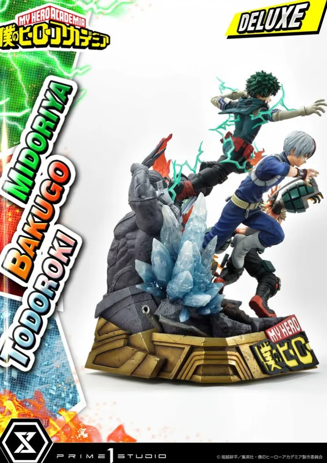 My Hero Academia - Midoriya, Bakugo & Todoroki Statue / Deluxe Bonus Version: Prime 1 Studio