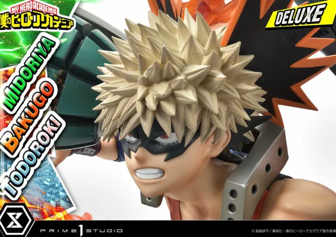 My Hero Academia - Midoriya, Bakugo & Todoroki Statue / Deluxe Bonus Version: Prime 1 Studio
