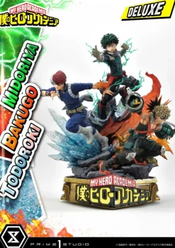 My Hero Academia - Midoriya, Bakugo & Todoroki Statue / Deluxe Bonus Version: Prime 1 Studio