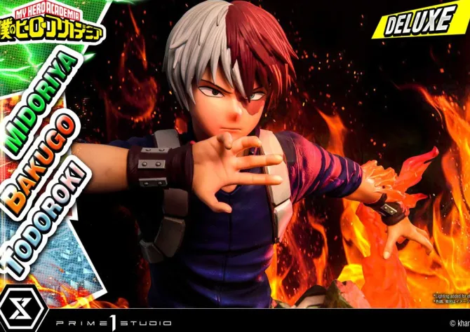 My Hero Academia - Midoriya, Bakugo & Todoroki Statue / Deluxe Bonus Version: Prime 1 Studio