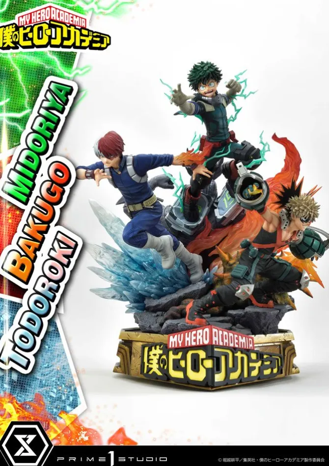 My Hero Academia - Midoriya, Bakugo & Todoroki Statue: Prime 1 Studio