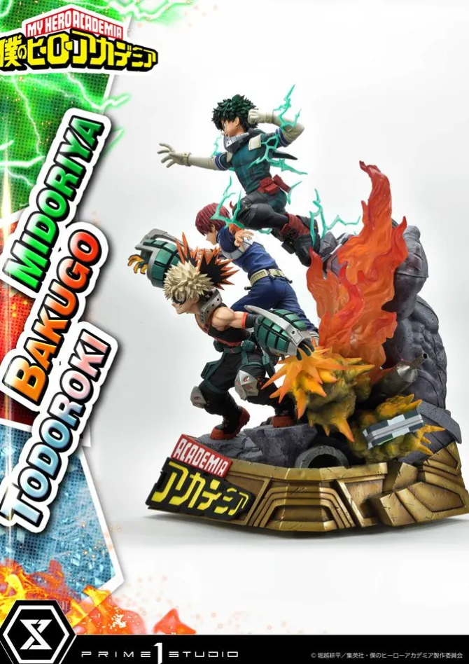 My Hero Academia - Midoriya, Bakugo & Todoroki Statue: Prime 1 Studio