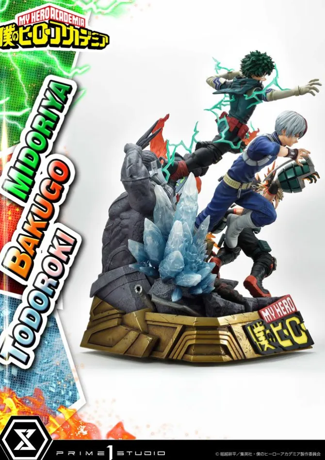 My Hero Academia - Midoriya, Bakugo & Todoroki Statue: Prime 1 Studio