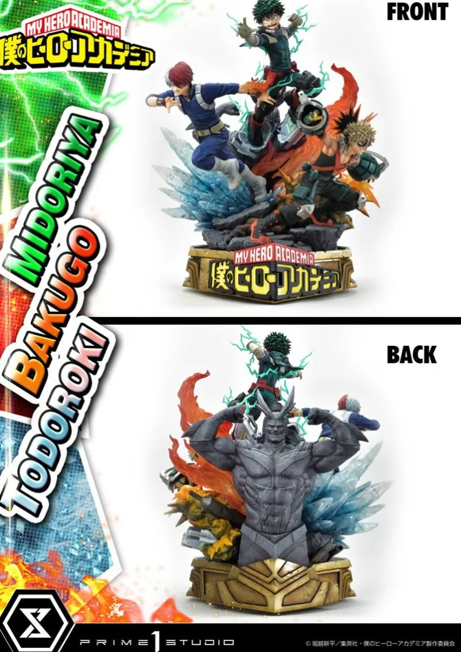 My Hero Academia - Midoriya, Bakugo & Todoroki Statue: Prime 1 Studio