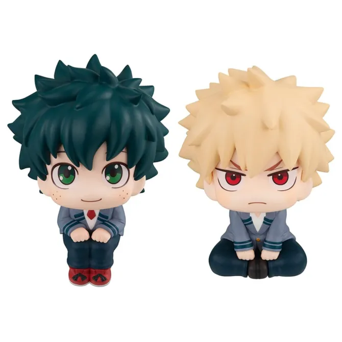 My Hero Academia Look Up - Izuku Midoriya & Katsuki Bakugo Statue: MegaHouse