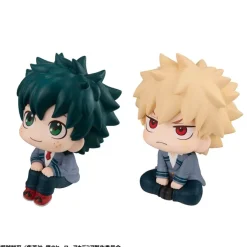 My Hero Academia Look Up - Izuku Midoriya & Katsuki Bakugo Statue: MegaHouse
