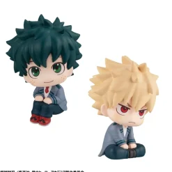 My Hero Academia Look Up - Izuku Midoriya & Katsuki Bakugo Statue: MegaHouse
