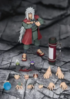 Naruto - Jiraiya Actionfigur - S.H.Figuarts / Sage Mode Set: Tamashii Nations