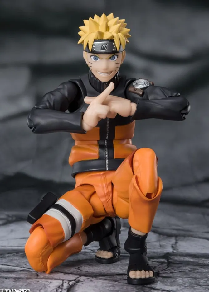 Naruto - Naruto Uzomaki Actionfigur / S.H. Figuarts - The Jinchuriki entrusted with Hope: Bandai Tam