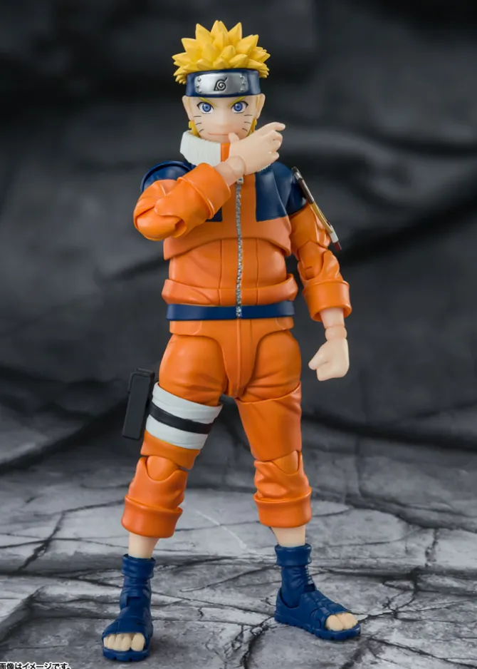 Naruto - Naruto Uzumaki Actionfigur / S.H. Figuarts -The No.1 Most Unpredictable Ninja-: Tamashii Na