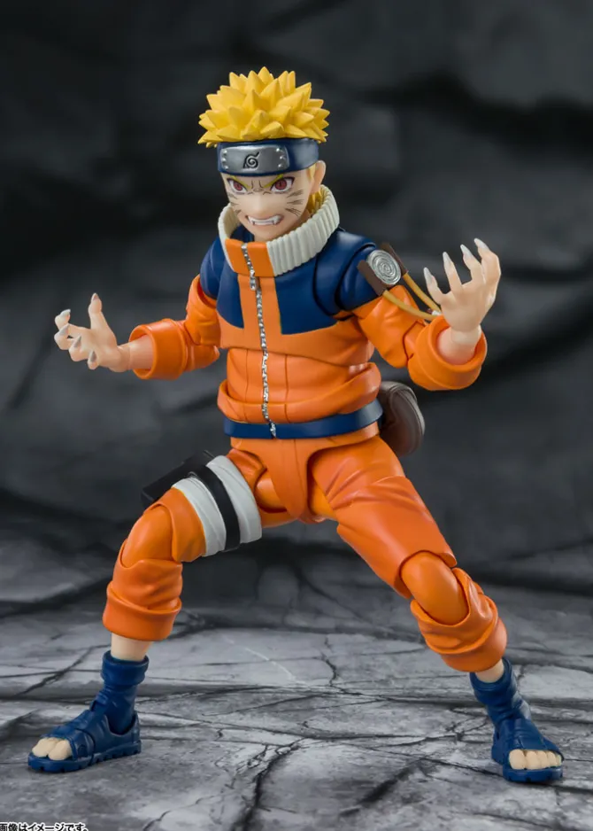 Naruto - Naruto Uzumaki Actionfigur / S.H. Figuarts -The No.1 Most Unpredictable Ninja-: Tamashii Na
