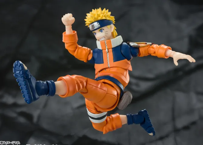 Naruto - Naruto Uzumaki Actionfigur / S.H. Figuarts -The No.1 Most Unpredictable Ninja-: Tamashii Na