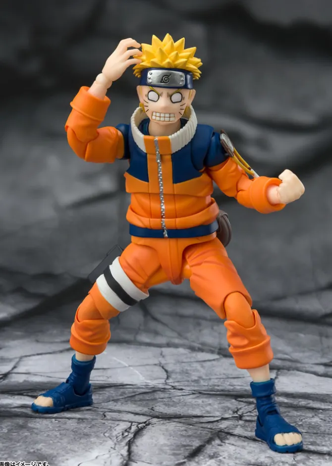 Naruto - Naruto Uzumaki Actionfigur / S.H. Figuarts -The No.1 Most Unpredictable Ninja-: Tamashii Na
