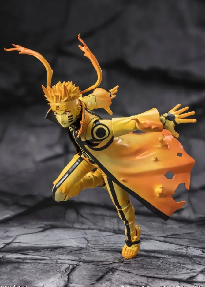 Naruto - Naruto Uzumaki (Kurama Link Mode) Actionfigur / S.H. Figuarts -Courageous Strength That Bin