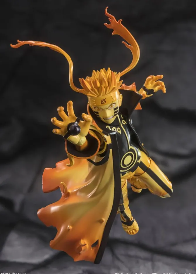 Naruto - Naruto Uzumaki (Kurama Link Mode) Actionfigur / S.H. Figuarts -Courageous Strength That Bin