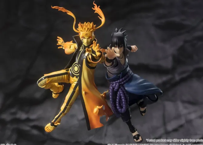 Naruto - Naruto Uzumaki (Kurama Link Mode) Actionfigur / S.H. Figuarts -Courageous Strength That Bin