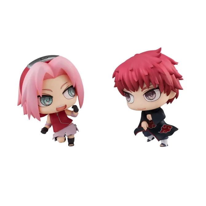 Naruto - Sakura & Sasori Minifiguren 2er-Set / Chimimega Buddy Series: MegaHouse
