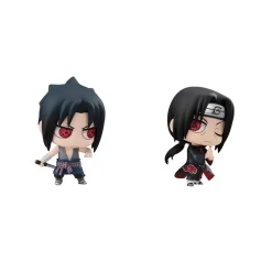 Naruto - Sasuke Uchiha & Itachi Minifiguren 2er-Set / Chimimega Buddy Series: MegaHouse