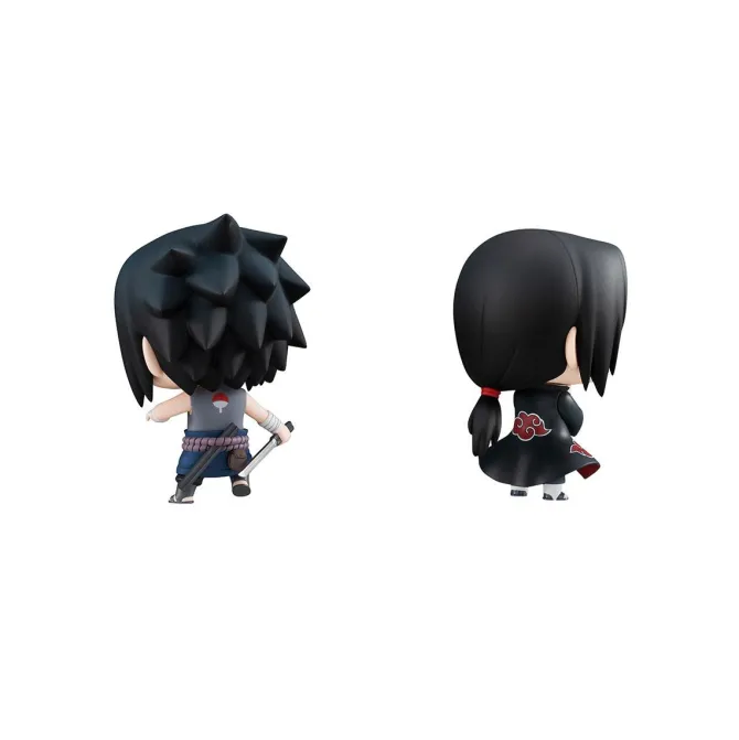 Naruto - Sasuke Uchiha & Itachi Minifiguren 2er-Set / Chimimega Buddy Series: MegaHouse