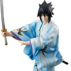 Naruto - Sasuke Uchiha Statue / G.E.M. - Kabuki Version: MegaHouse